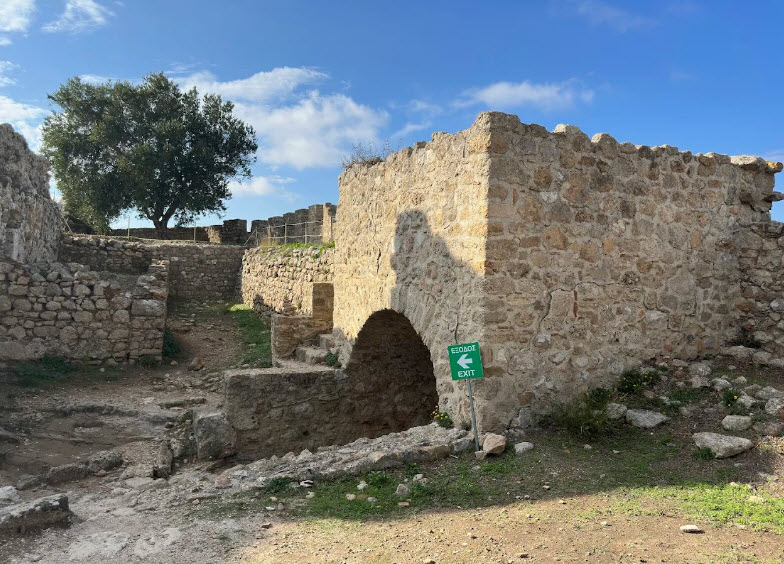 Angelokastro Byzantine Castle, Greece